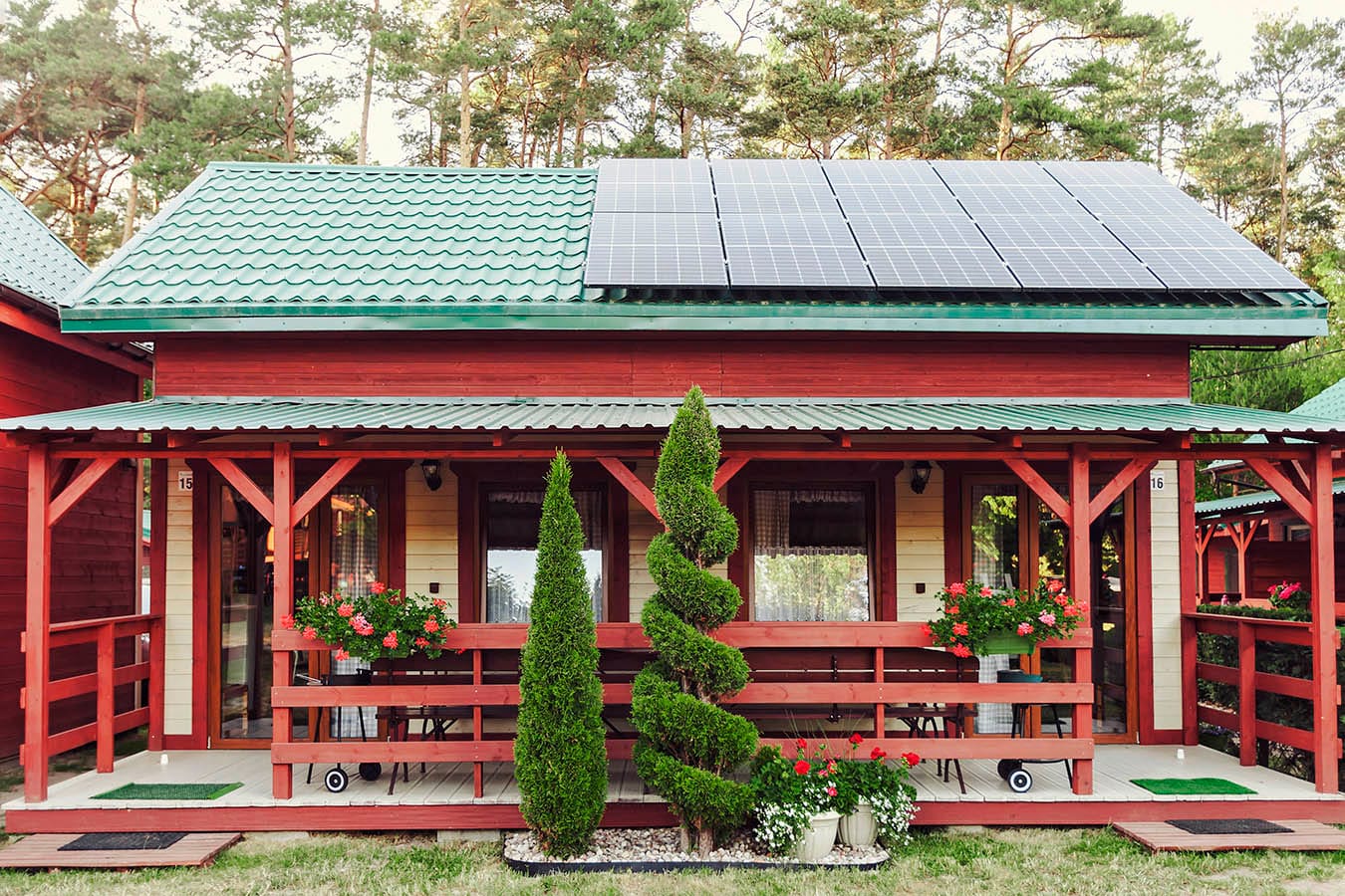 Two-storey cottage for four to six guests no. 15